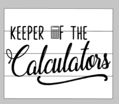 Keeper of the Calculators
