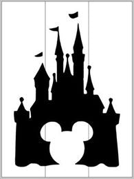 Diz castle with Mouse cutout
