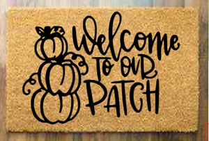 Welcome to our patch