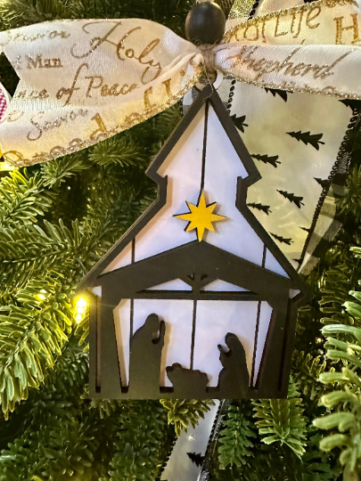 Ornament- Christmas Church