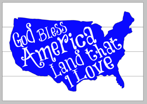 God bless america the land that I love