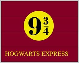 HP-Hogwarts express 9 3/4