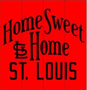 St Louis Cardinals with blues – Mommy's Design Farm