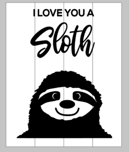 I love you a sloth