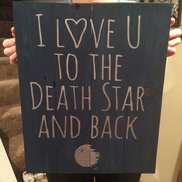 Love You To The Deathstar And Back Custom Name