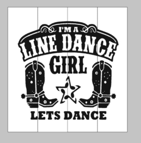 I'm a line dance girl