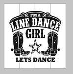 I'm a line dance girl