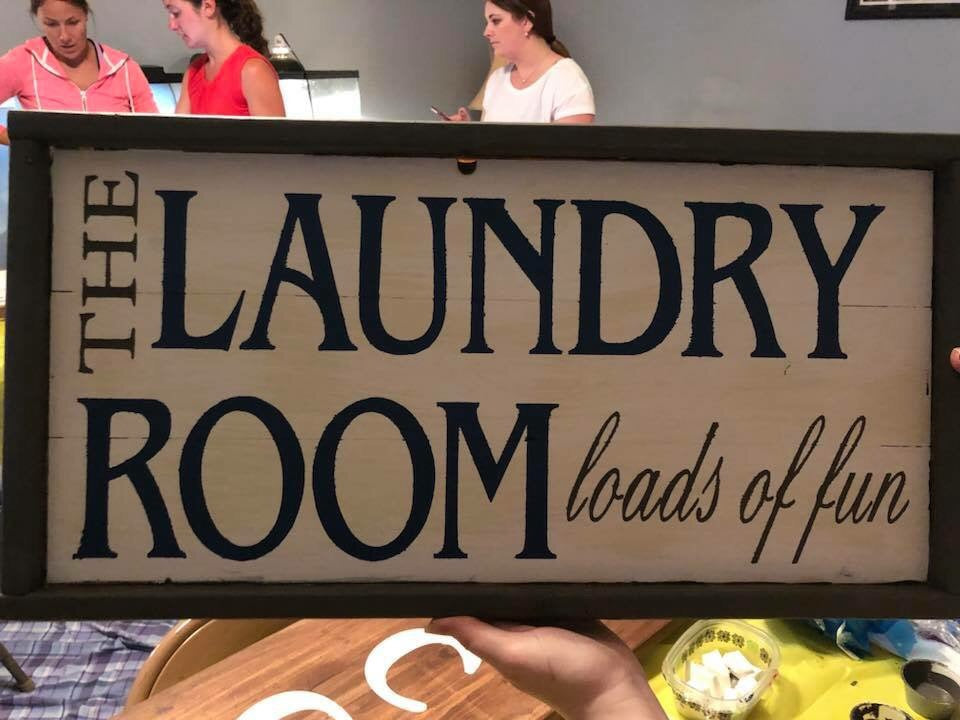 The laundry room loads of fun