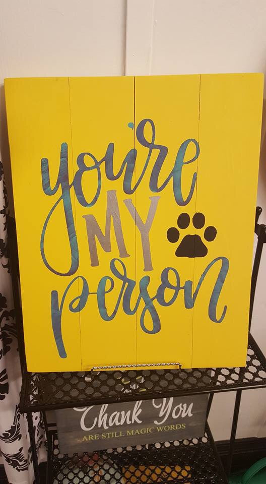 You're my person with Dog print