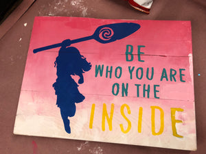 Be who you are on the inside