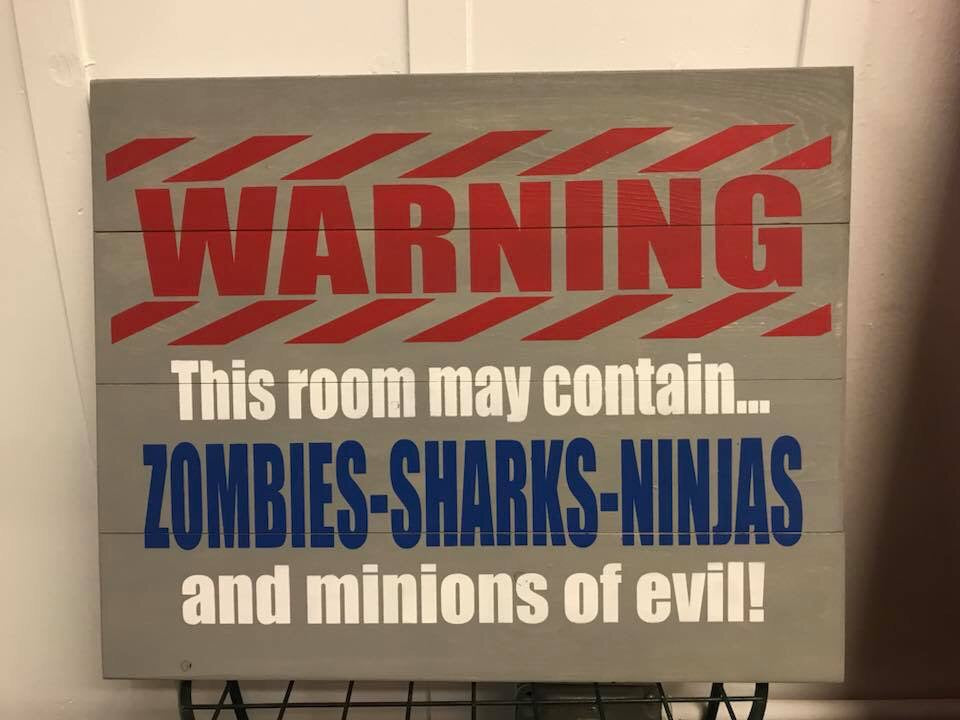 Warning this room may contain