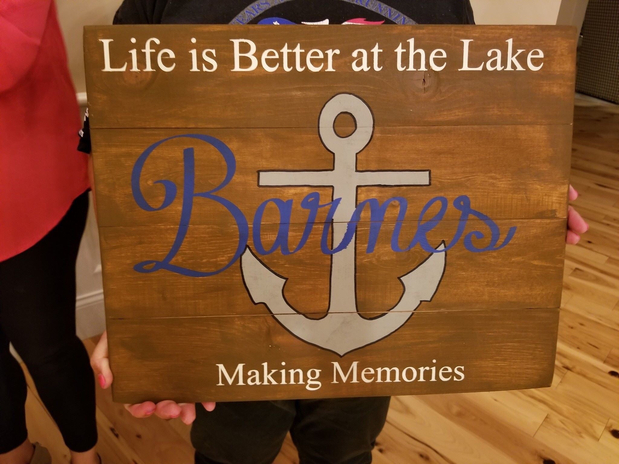 Life is better at the lake-Last name and date