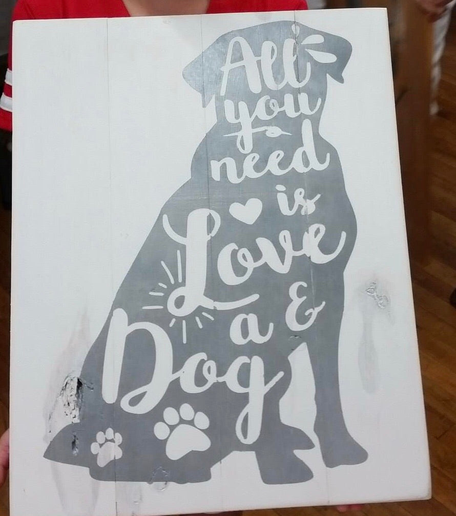 All you need is love and a dog-lab