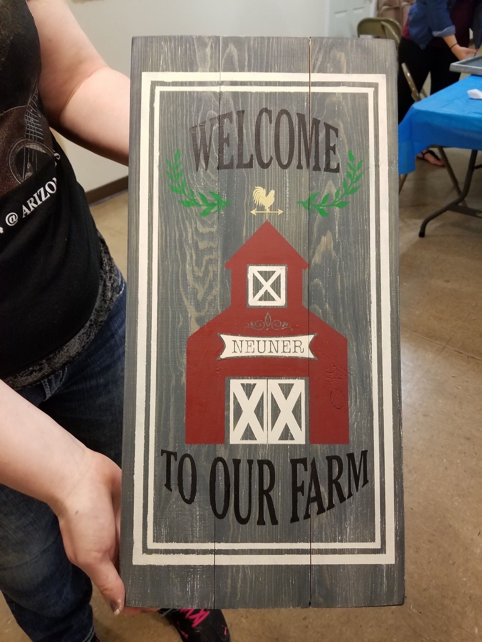 Welcome to our farm-last name