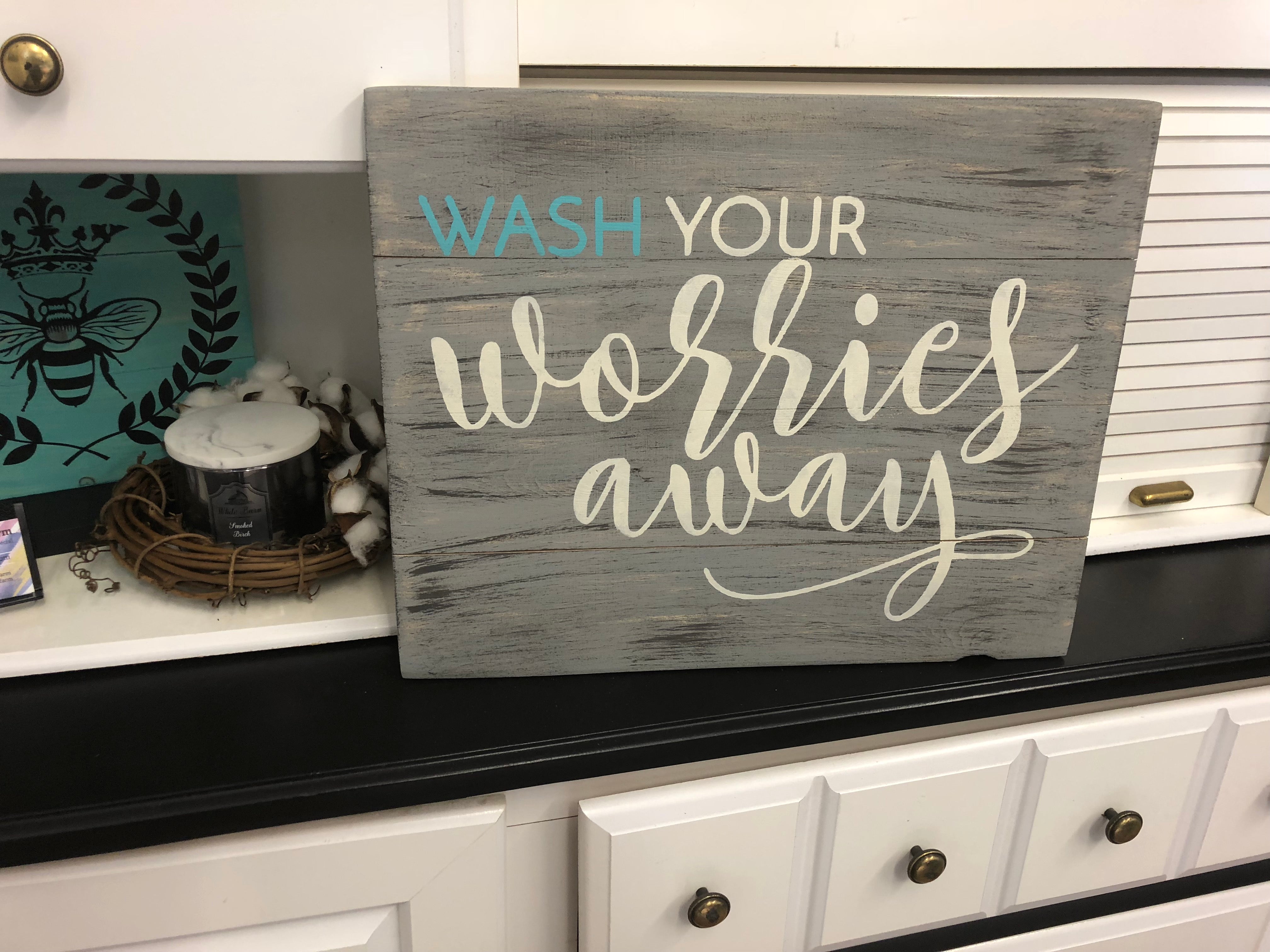 Wash your worries away