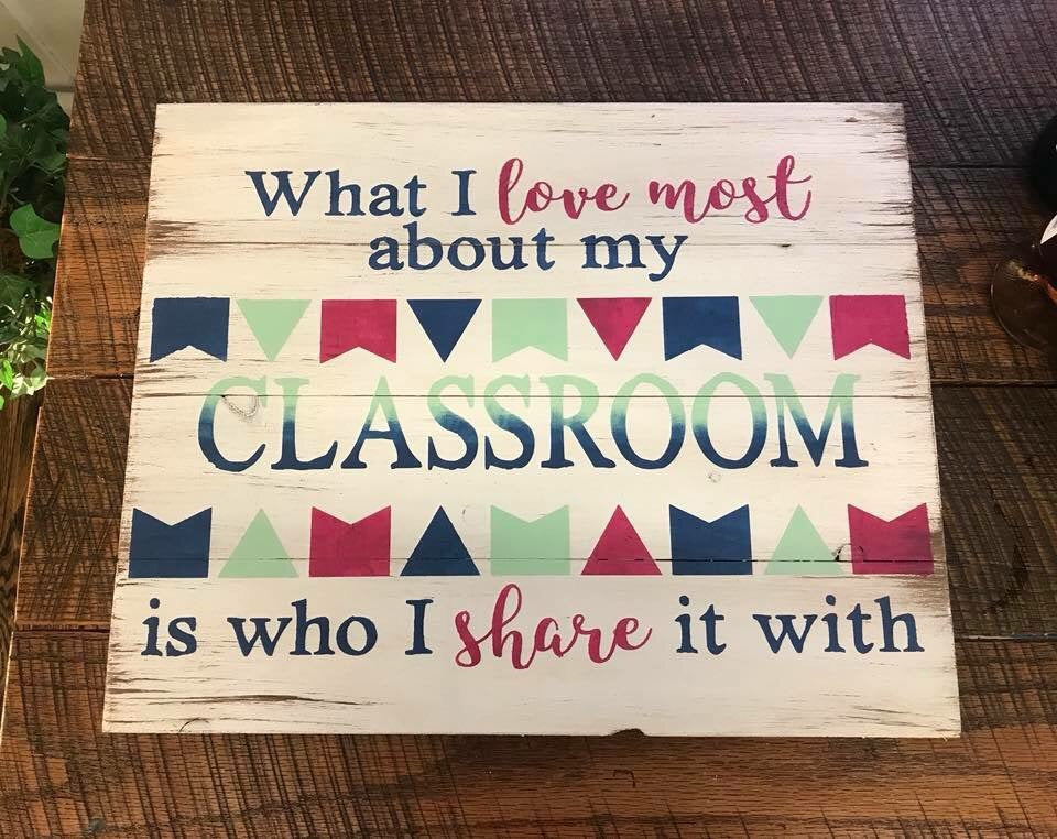 What I love most about my classroom