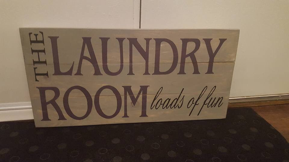 The laundry room loads of fun