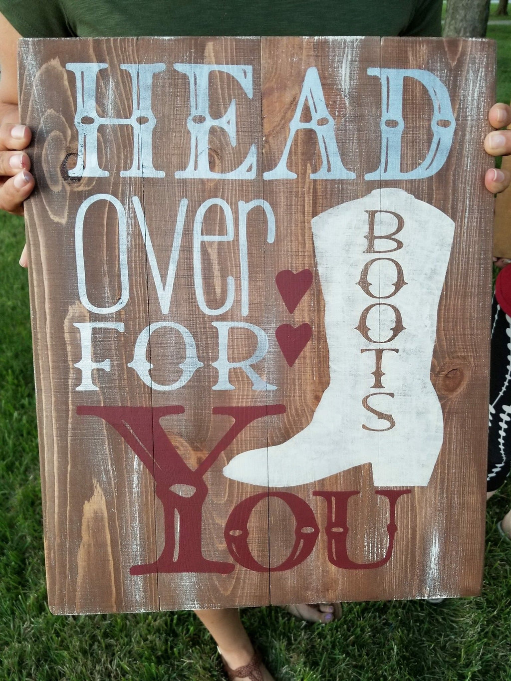 Head over boots for you-with boot
