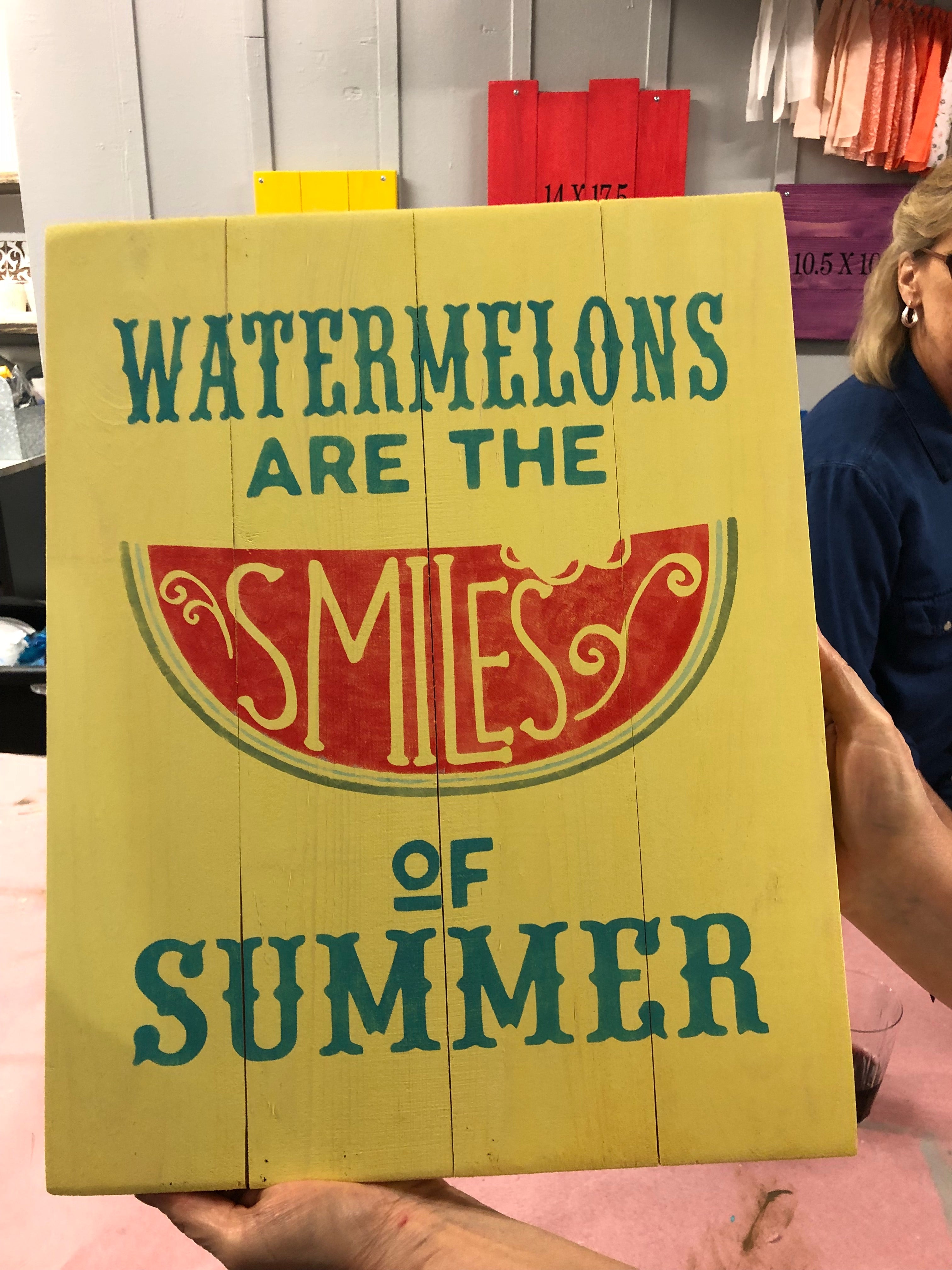 Watermelons are the smiles of summer