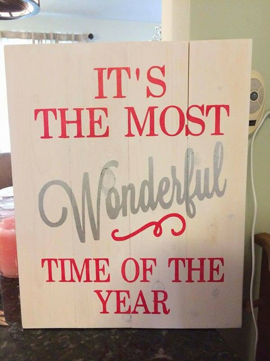 Its the most wonderful time of the year vertical