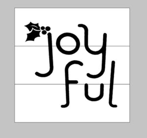 joyful with holly