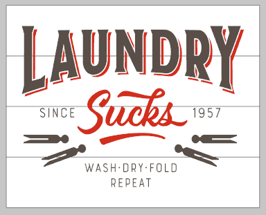 Laundry sucks