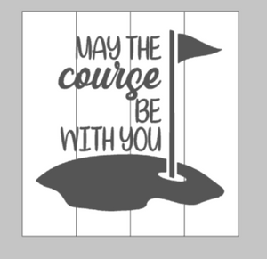 May the Course be with you - Golf