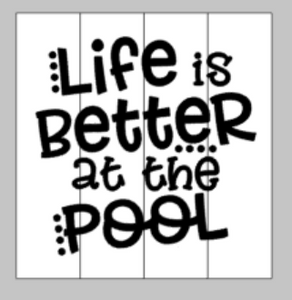 Life is better at the pool with dots