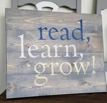 Read learn grow Teachers name class
