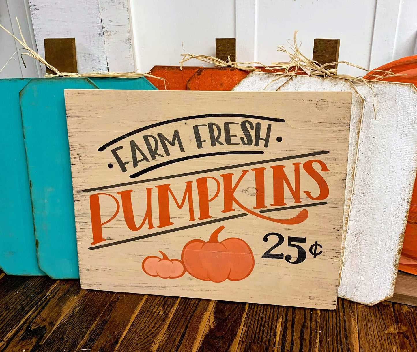 Farm Fresh pumpkins 25 cents