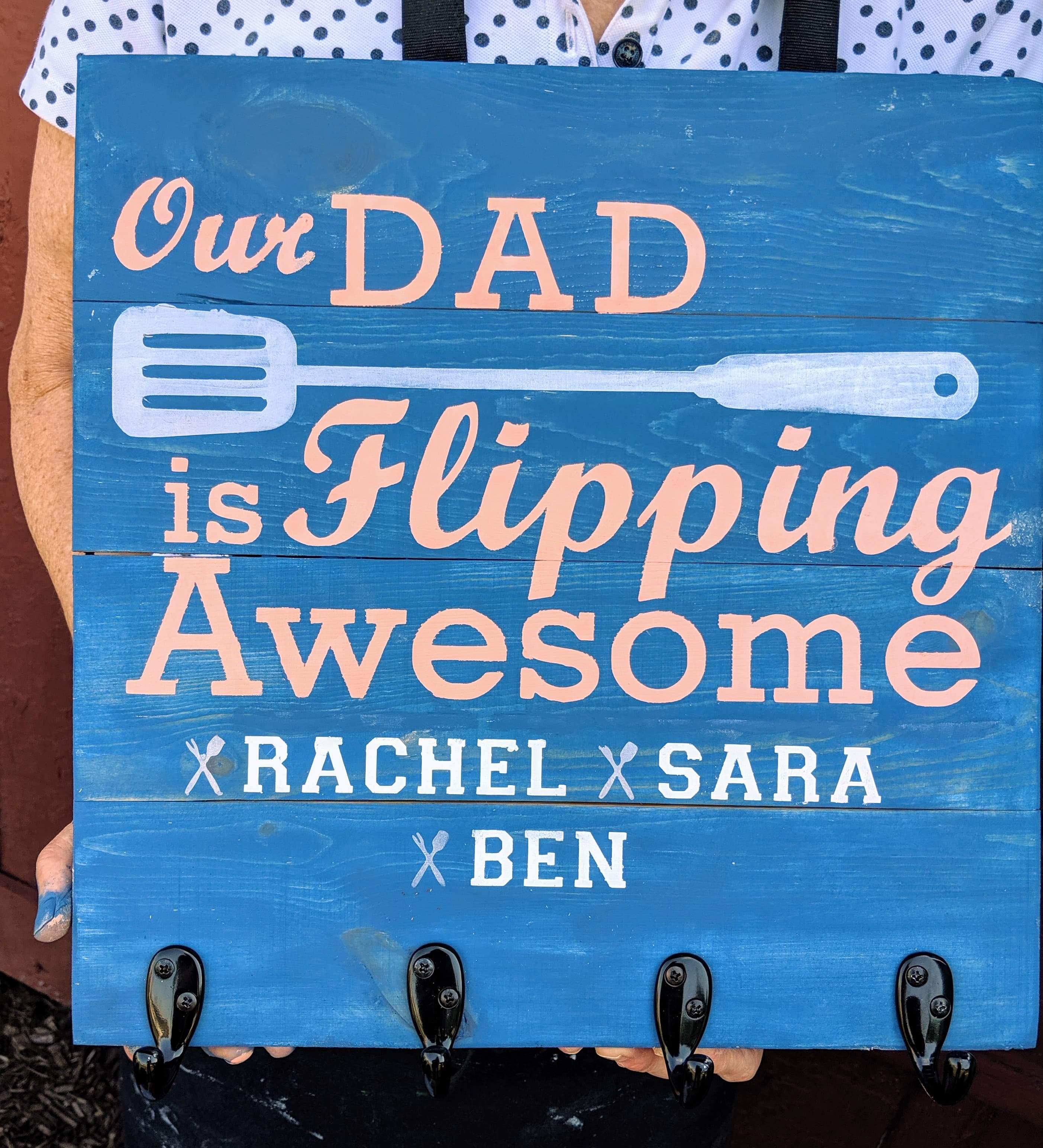 Our Dad is flipping awesome-Kids names
