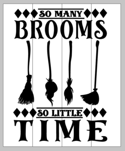 so many brooms so little time