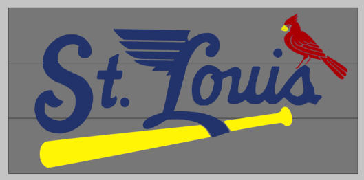 St Louis Cardinals with blues – Mommy's Design Farm