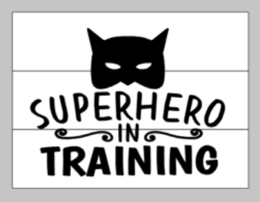 Superhero in training