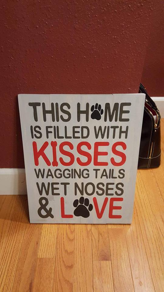 This home is filled with kisses