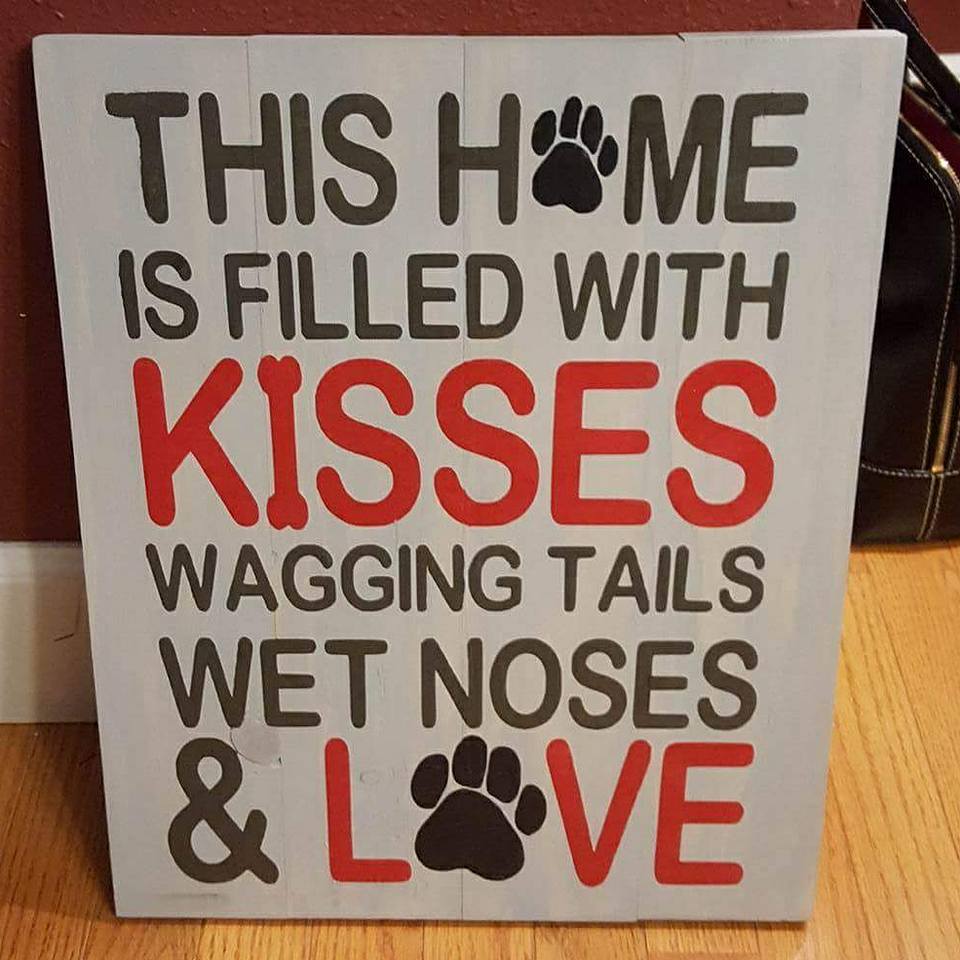This home is filled with kisses