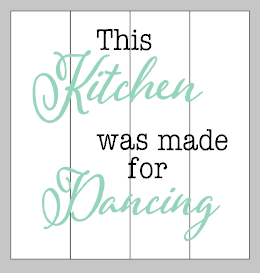This kitchen was made for dancing