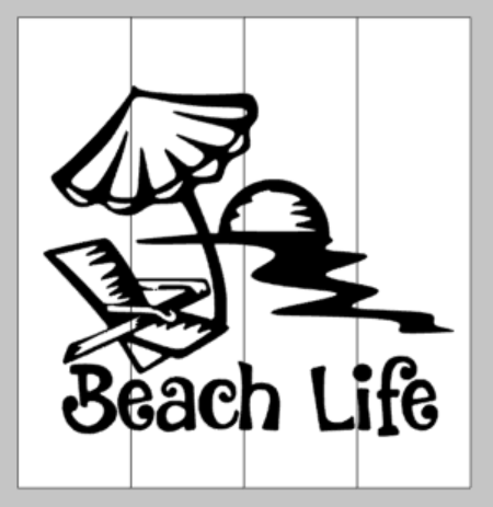 Beach Life with Umbrella